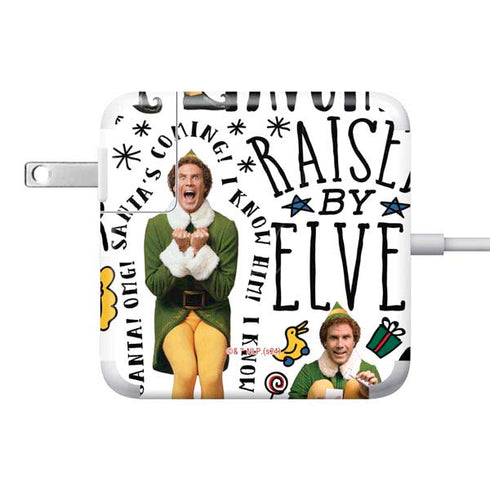 Elf Pattern 85W Power Adapter (15 and 17 inch MacBook Pro Charger) Skin