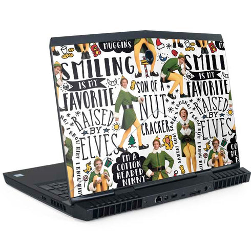 Elf Pattern Dell Alienware Skin