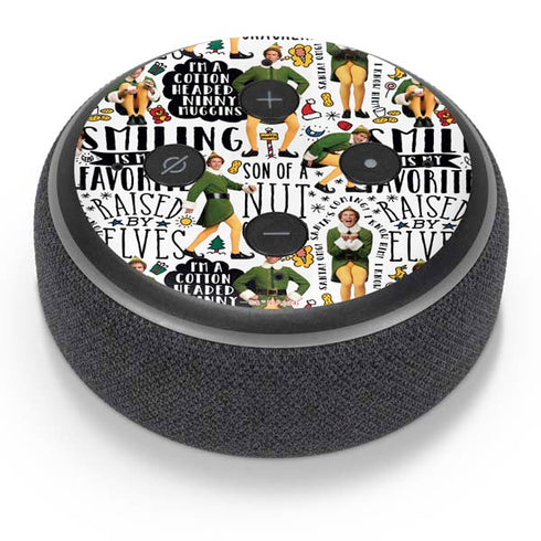 Elf Pattern Amazon Echo Dot Skin
