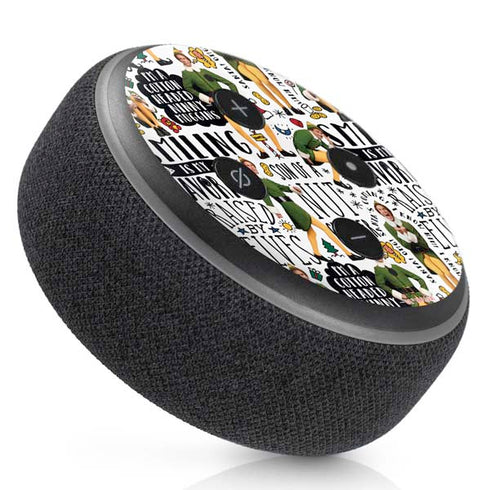 Elf Pattern Amazon Echo Dot Skin
