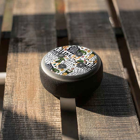 Elf Pattern Amazon Echo Dot Skin