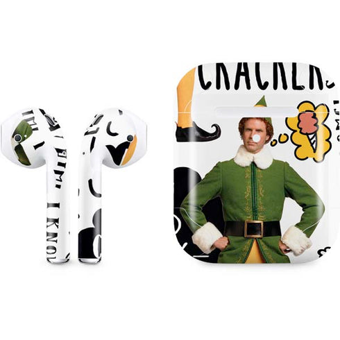Elf Pattern Apple AirPods 2 Skin