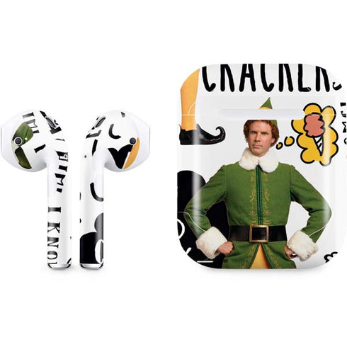 Elf Pattern Apple AirPods Skin