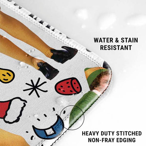 Elf Pattern Gaming Mouse Pad