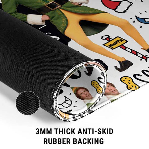Elf Pattern Gaming Mouse Pad