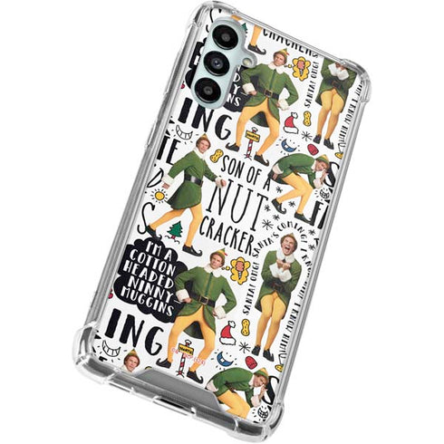 Elf Pattern Gabb Phone 4 Clear Case