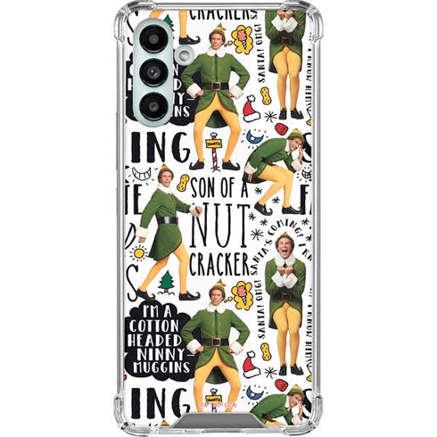 Elf Pattern Galaxy A13 5G Clear Case