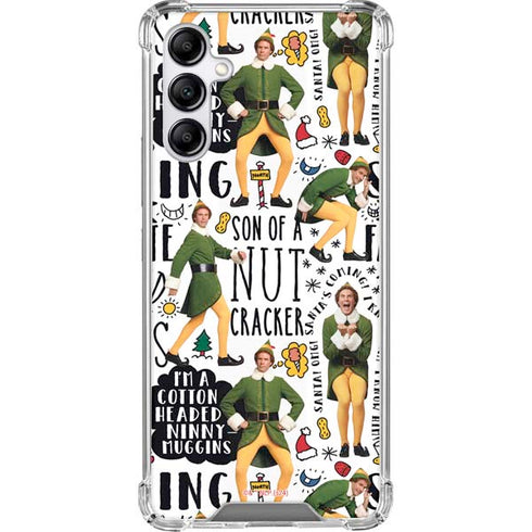 Elf Pattern Galaxy A14 5G Clear Case