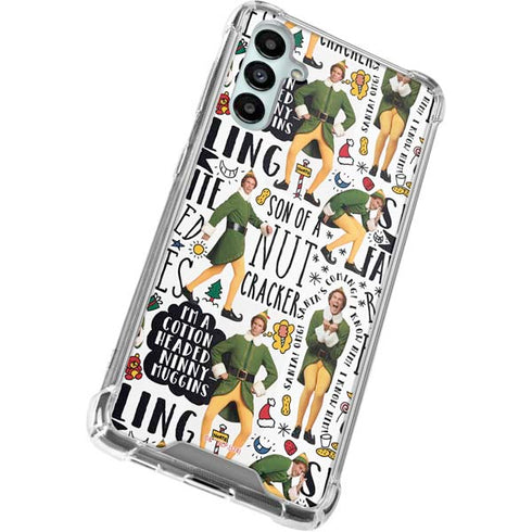 Elf Pattern Galaxy A14 5G Clear Case