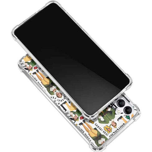 Elf Pattern Galaxy A16 5G Clear Case