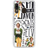 Elf Pattern Galaxy A20 Clear Case
