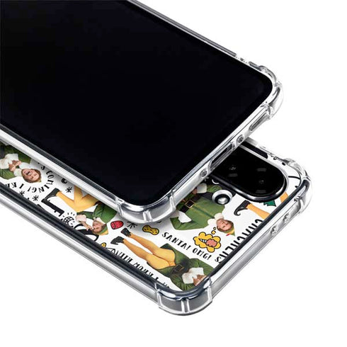 Elf Pattern Galaxy A36 5G Clear Case