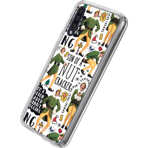 Elf Pattern Galaxy A50 Clear Case