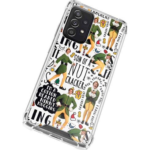 Elf Pattern Galaxy A52 5G Clear Case