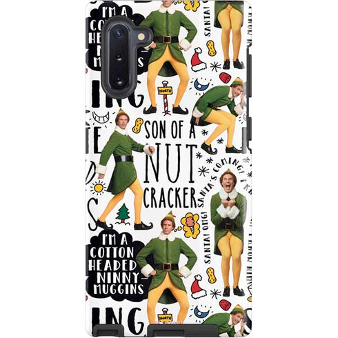 Elf Pattern Galaxy Cases