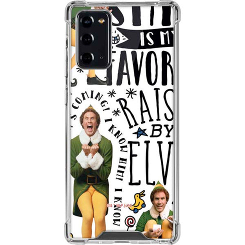 Elf Pattern Galaxy Note20 5G Clear Case