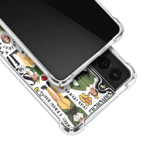 Elf Pattern Galaxy S21 Plus 5G Clear Case