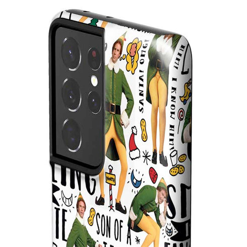 Elf Pattern Galaxy S21 Ultra 5G Pro Case