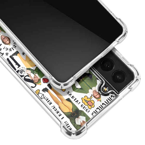 Elf Pattern Galaxy S22 Clear Case
