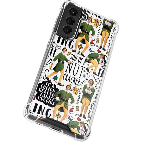 Elf Pattern Galaxy S22 Plus Clear Case