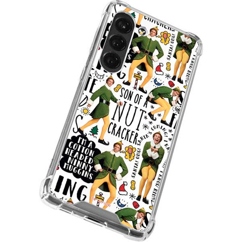 Elf Pattern Galaxy S23 Clear Case