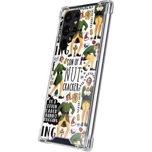 Elf Pattern Galaxy S23 Ultra Clear Case