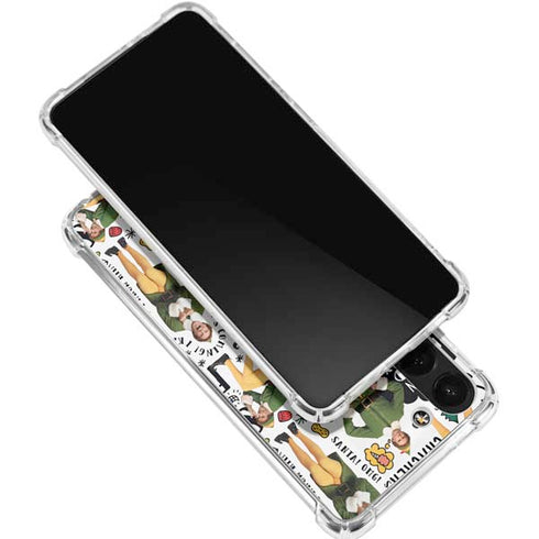 Elf Pattern Galaxy S24 FE Clear Case