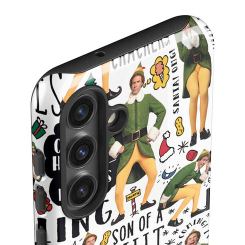 Elf Pattern Galaxy S25 Impact Case