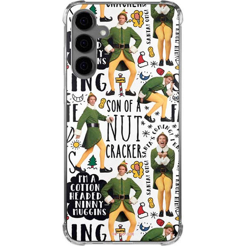 Elf Pattern Galaxy S24 Plus Clear Case