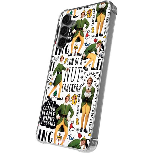 Elf Pattern Galaxy S24 Plus Clear Case