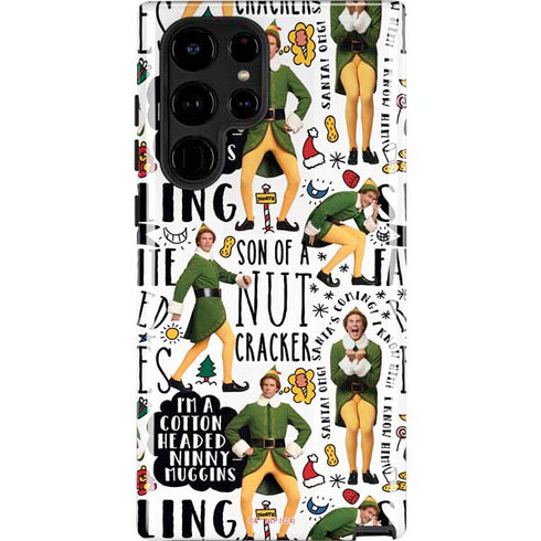 Elf Pattern Galaxy Cases