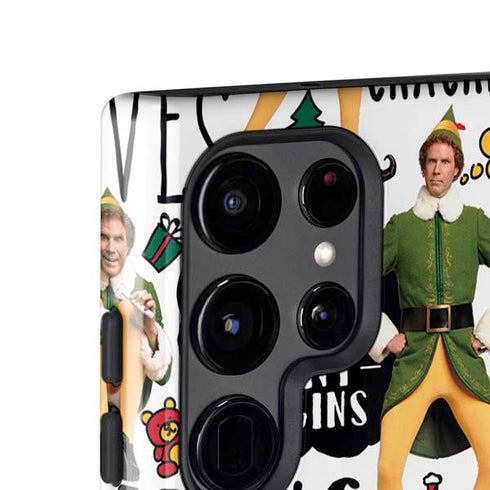 Elf Pattern Galaxy S25 Ultra Impact Case