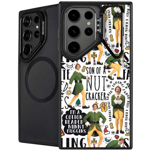 Elf Pattern Galaxy Cases