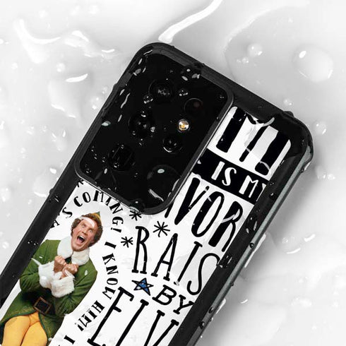 Elf Pattern Galaxy S24 Ultra Waterproof Case