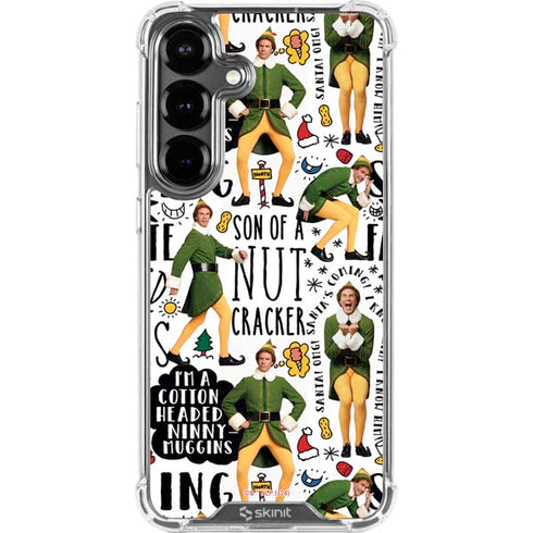 Elf Pattern Galaxy S26 Clear Case