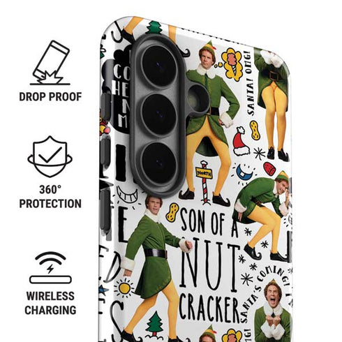 Elf Pattern Galaxy S26 Impact Case