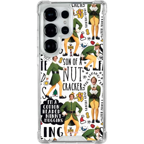 Elf Pattern Galaxy S26 Ultra Clear Case