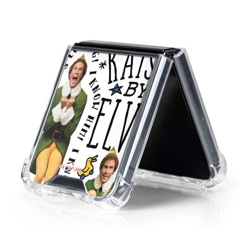 Elf Pattern Galaxy Z Flip5 5G Clear Case