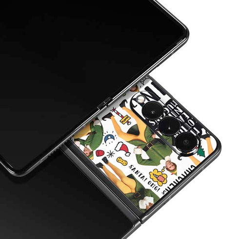 Elf Pattern Galaxy Z Fold3 5G Skin