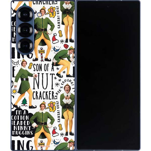 Elf Pattern Galaxy Z Fold6 Skin