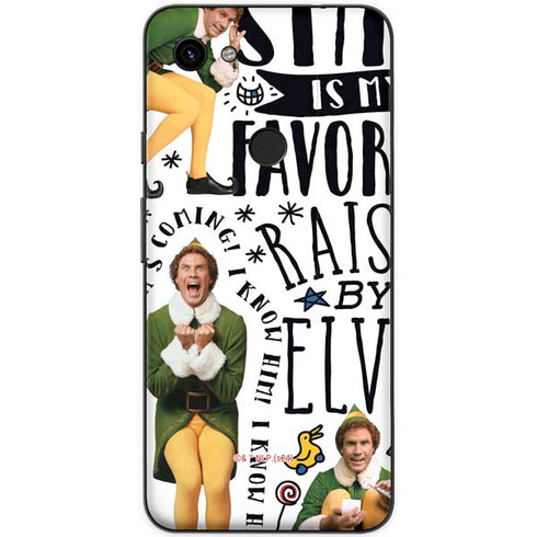 Elf Pattern Google Pixel 3a Skin