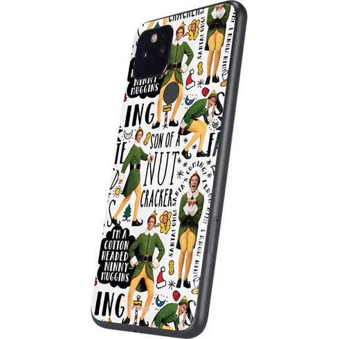 Elf Pattern Google Pixel 5 Skin