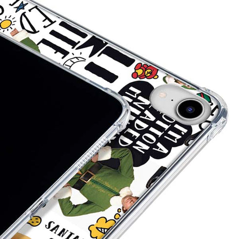 Elf Pattern iPad 11th Gen (2025) Clear Case