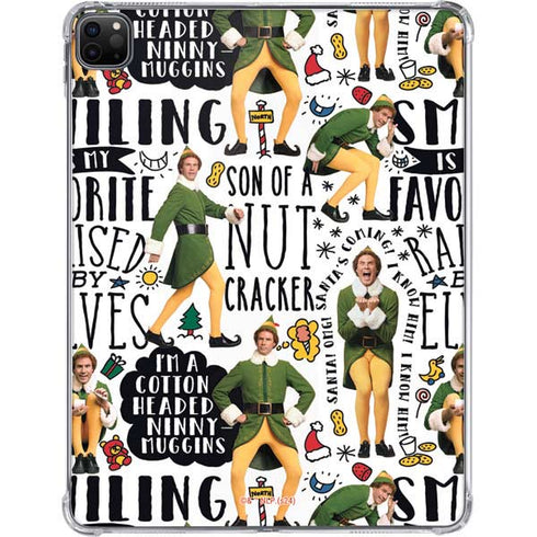 Elf Pattern iPad Pro 11in (2024) Clear Case