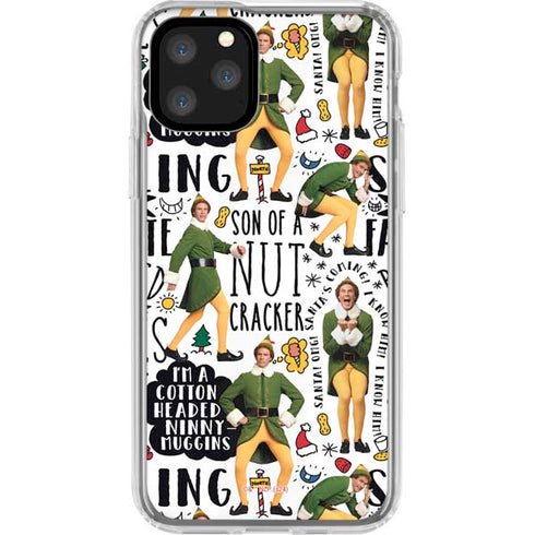 Elf Pattern iPhone 11 Pro Clear Case