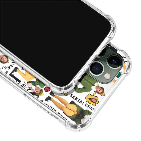 Elf Pattern iPhone 11 Pro Max Clear Case