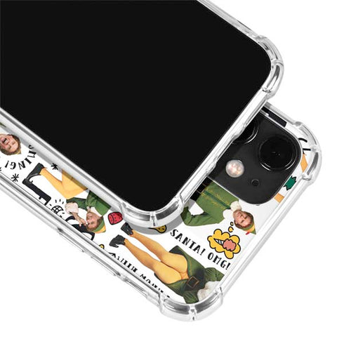 Elf Pattern iPhone 12 Clear Case