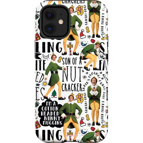 Elf Pattern iPhone 12 Mini Impact Case