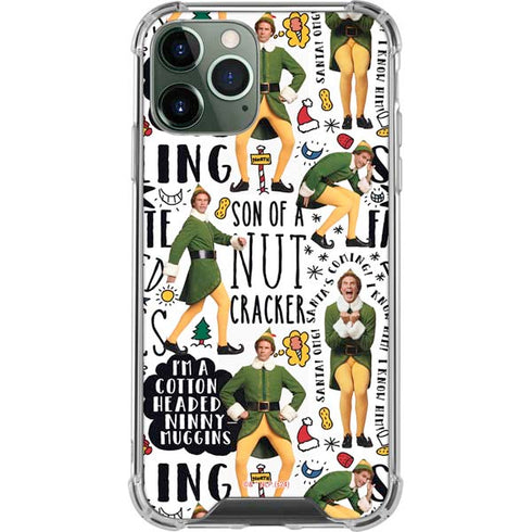 Elf Pattern iPhone 12 Pro Clear Case