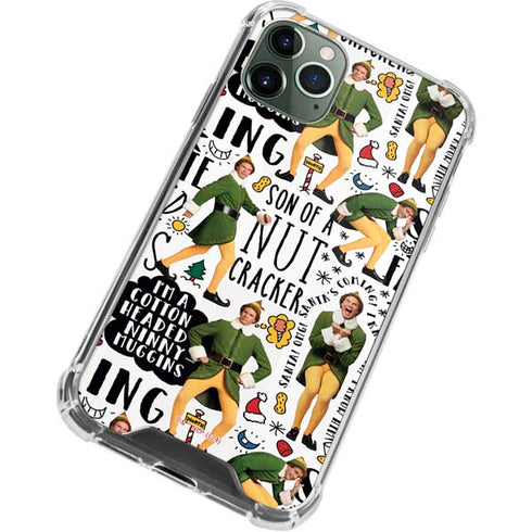 Elf Pattern iPhone 12 Pro Clear Case
